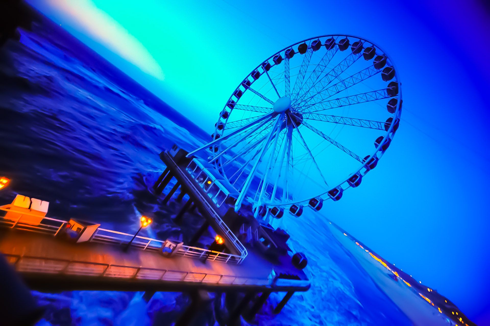 Scheveningen pier, Netherlands