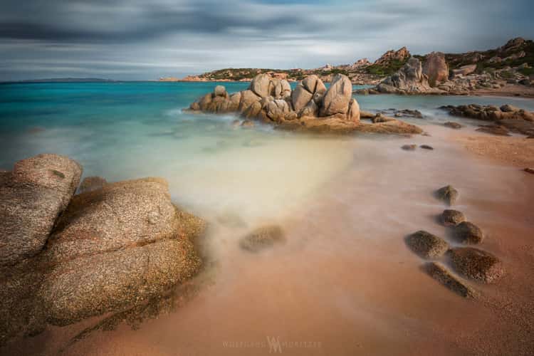 Secret beach in Sardinia
