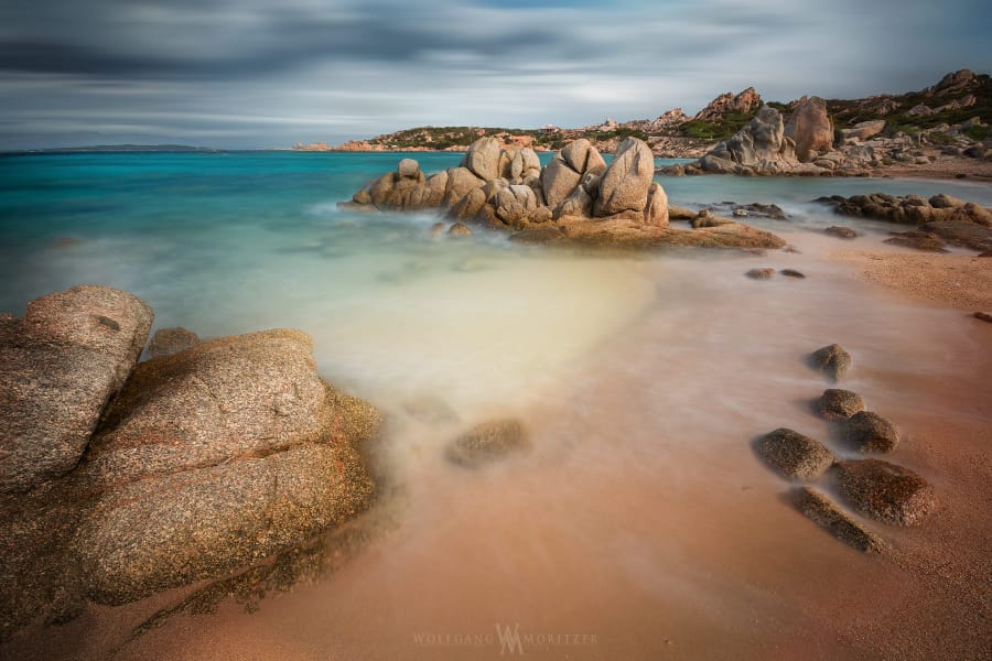 Secret beach in Sardinia, Italy