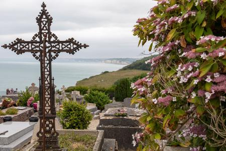Seemannsfriedhof in der Normandie