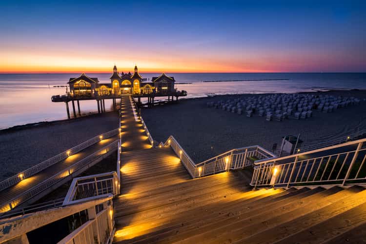 Sellin Pier View from above