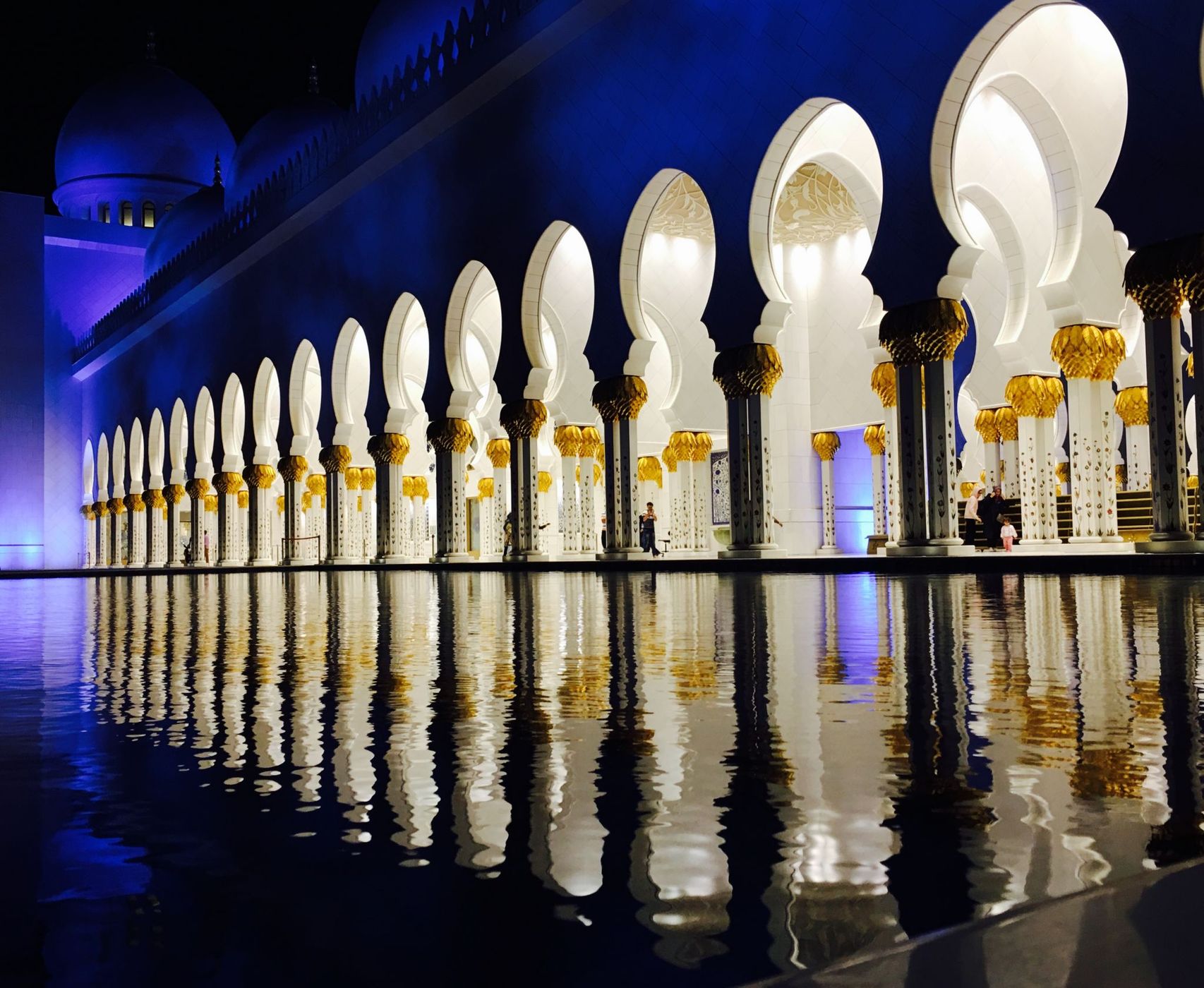 The Grand Mosque, Abu Dhabi, United Arab Emirates