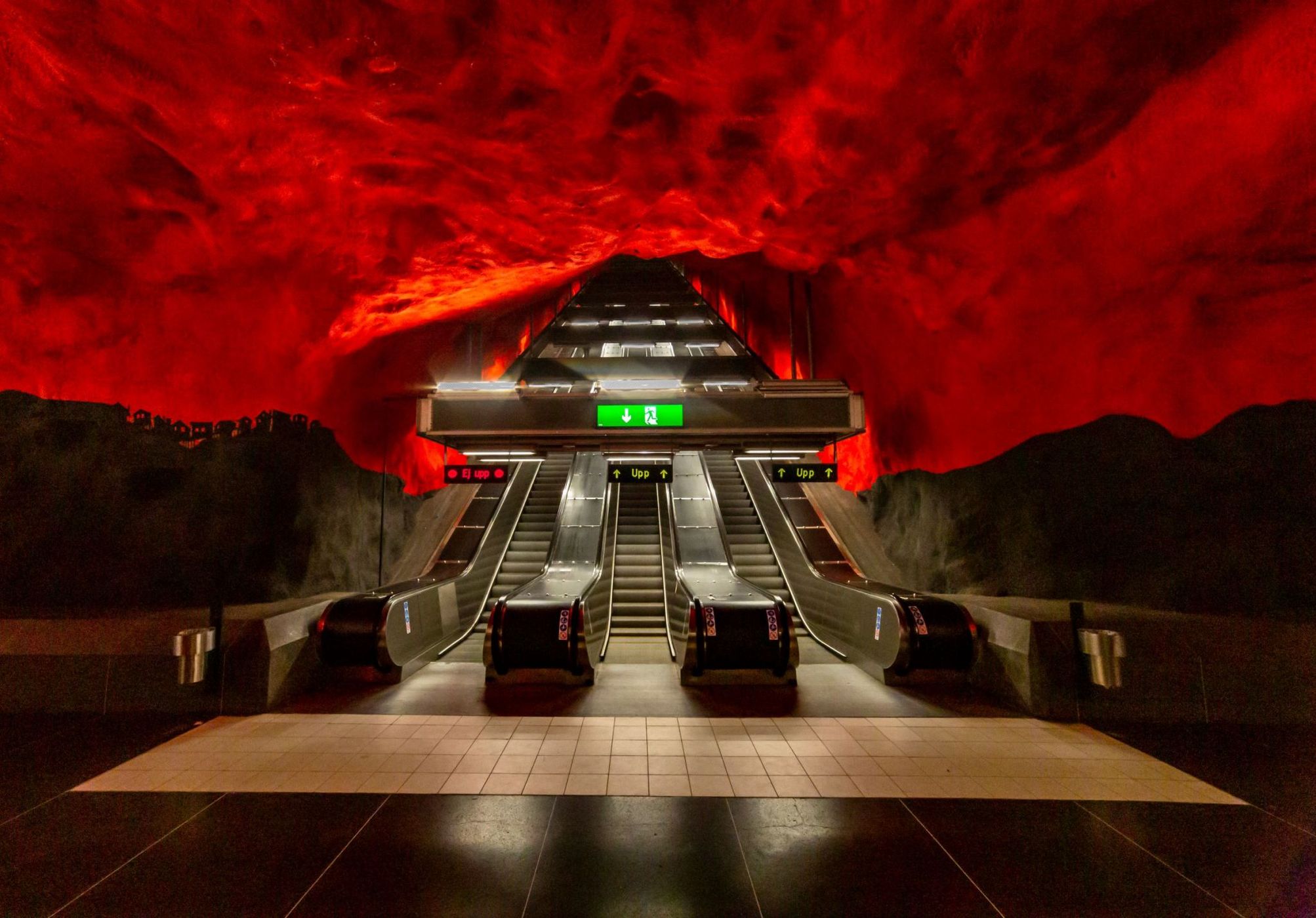 Solna Centrum (Metro), Stockholm, Sweden