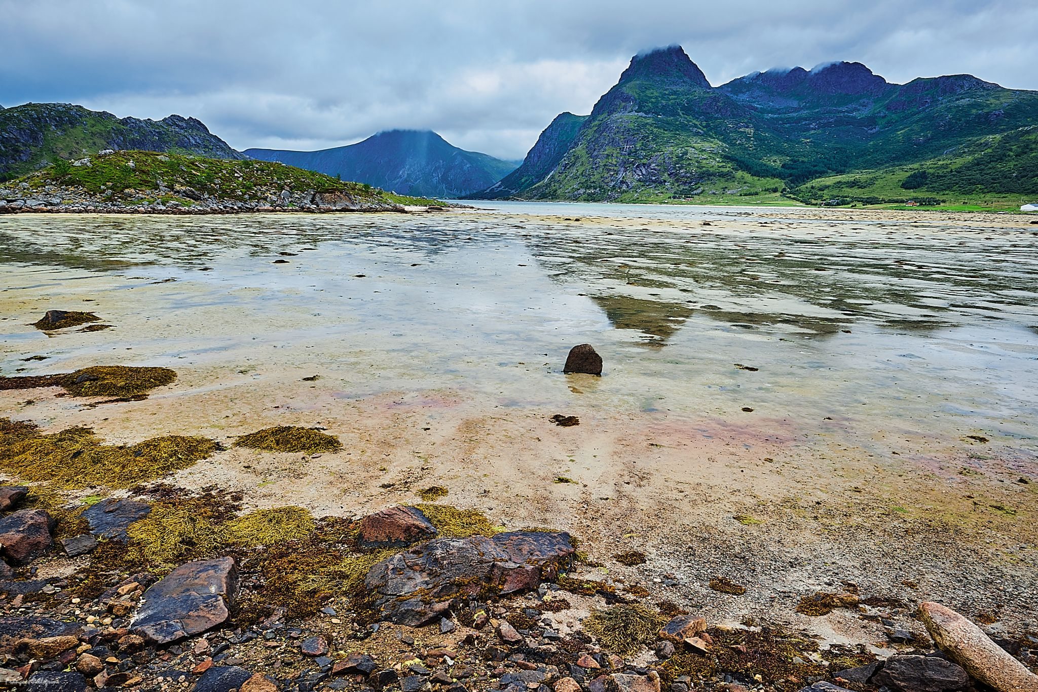 Somewhere Between Vareid And Flakstad Norway