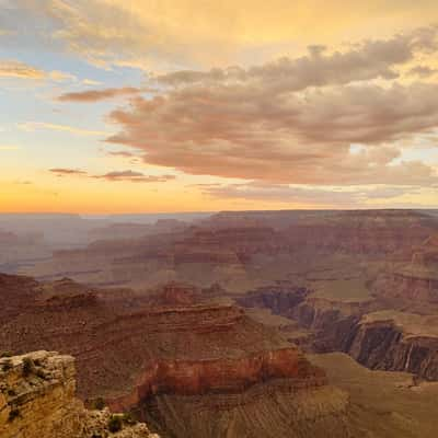 South Rim sunset, USA