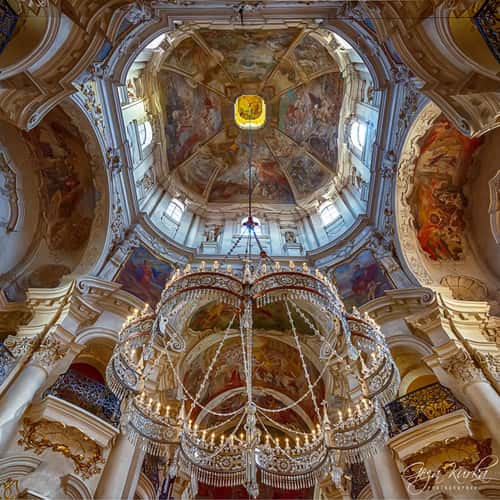 St Nikolas church in Prague