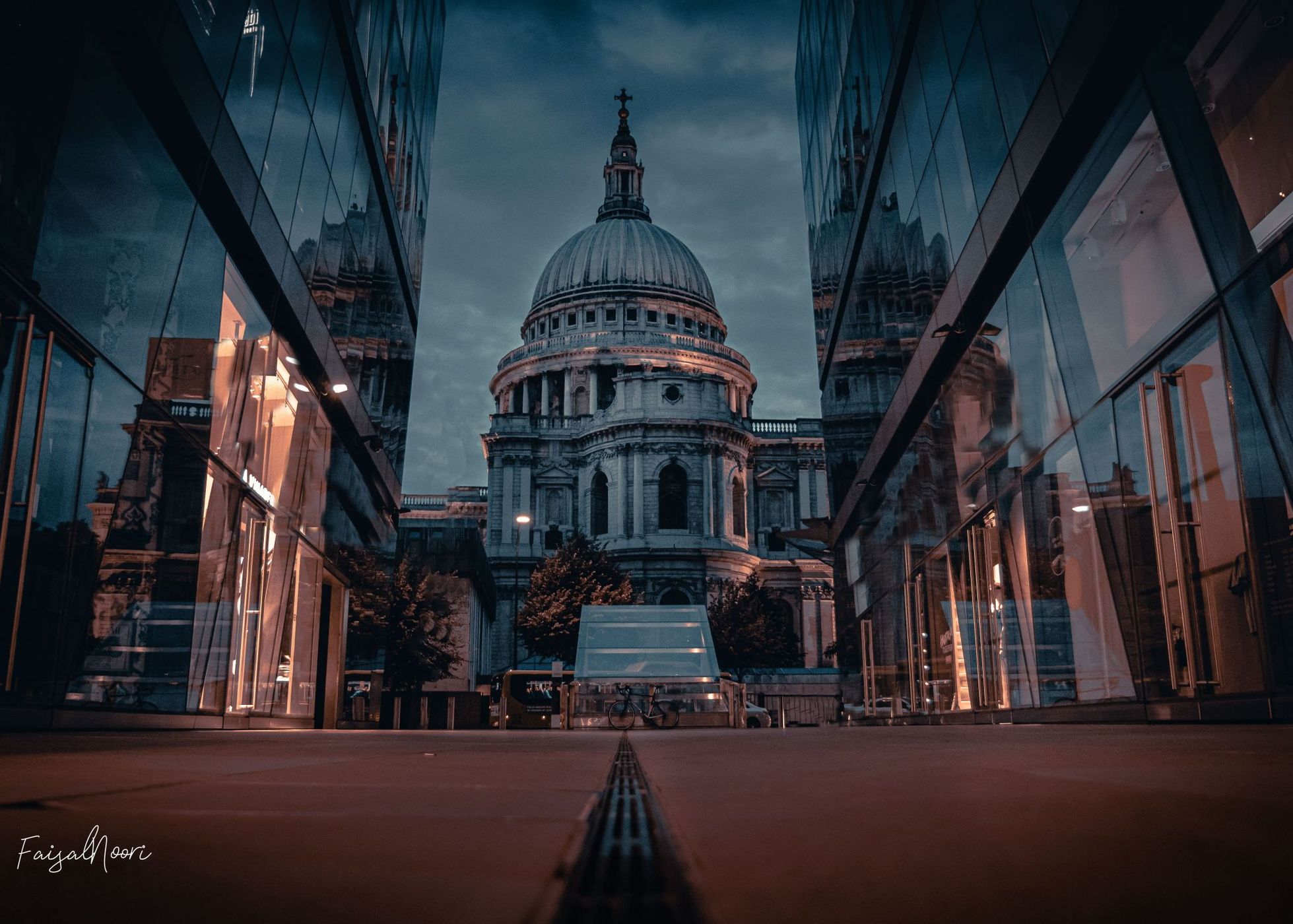 Reflection of St Paul's Cathedral, London, United Kingdom