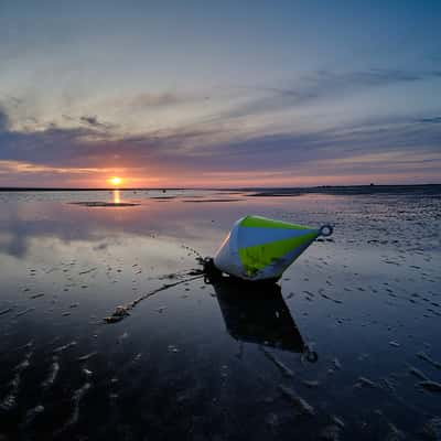 Beach in St. Peter-Ording, Germany