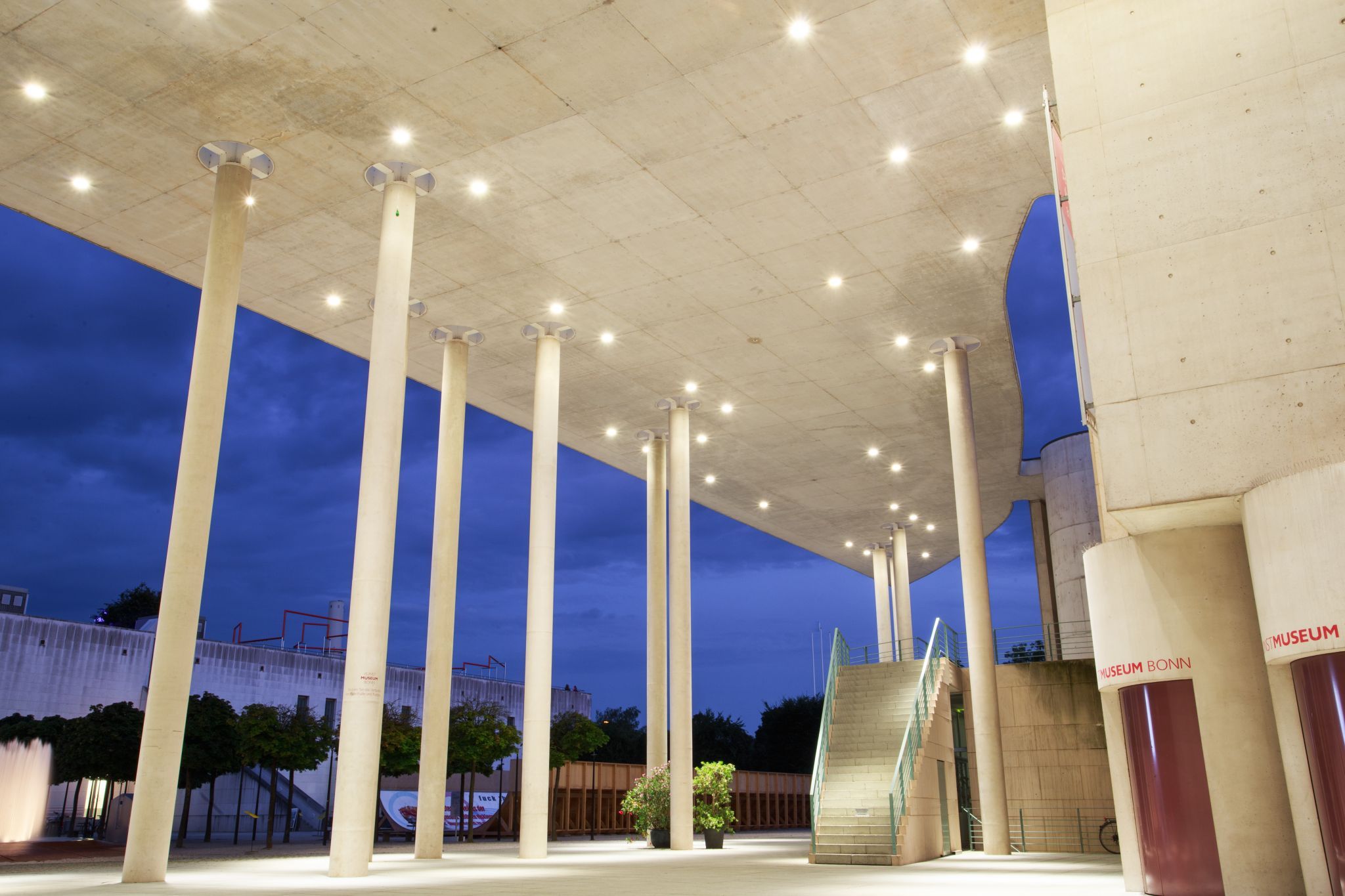 Subway Station Gronau Heussallee/ Museumsmeile, Bonn, Germany
