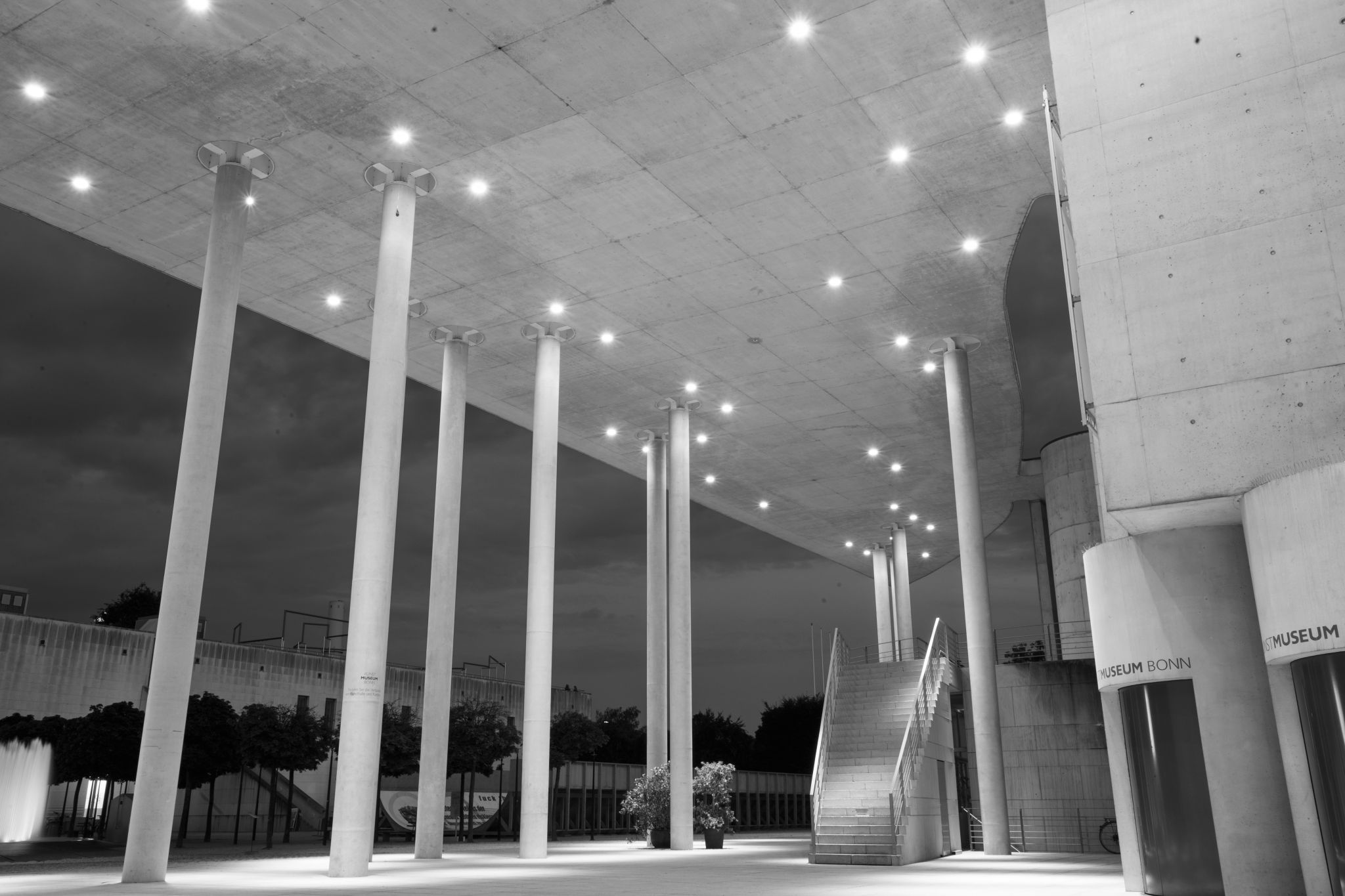 Subway Station Gronau Heussallee/ Museumsmeile, Bonn, Germany