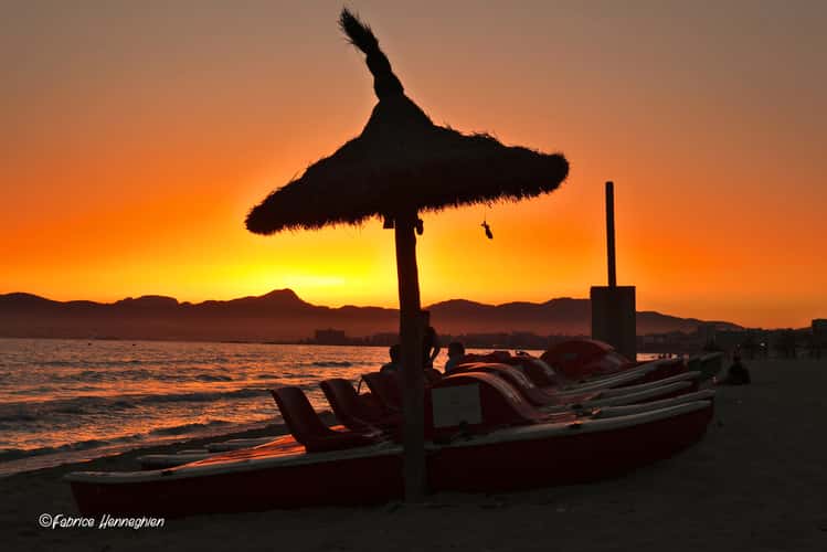Sunset , beach style