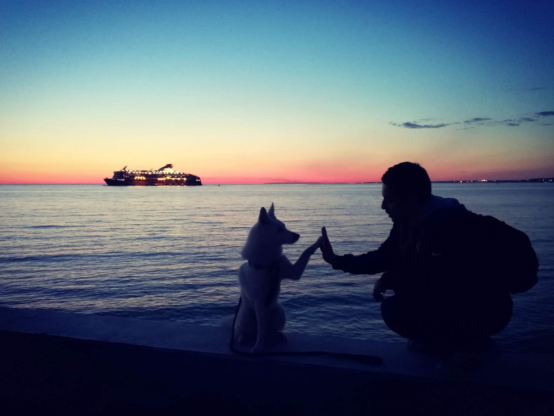 Sunset with Seaside, Tallinn, Estonia