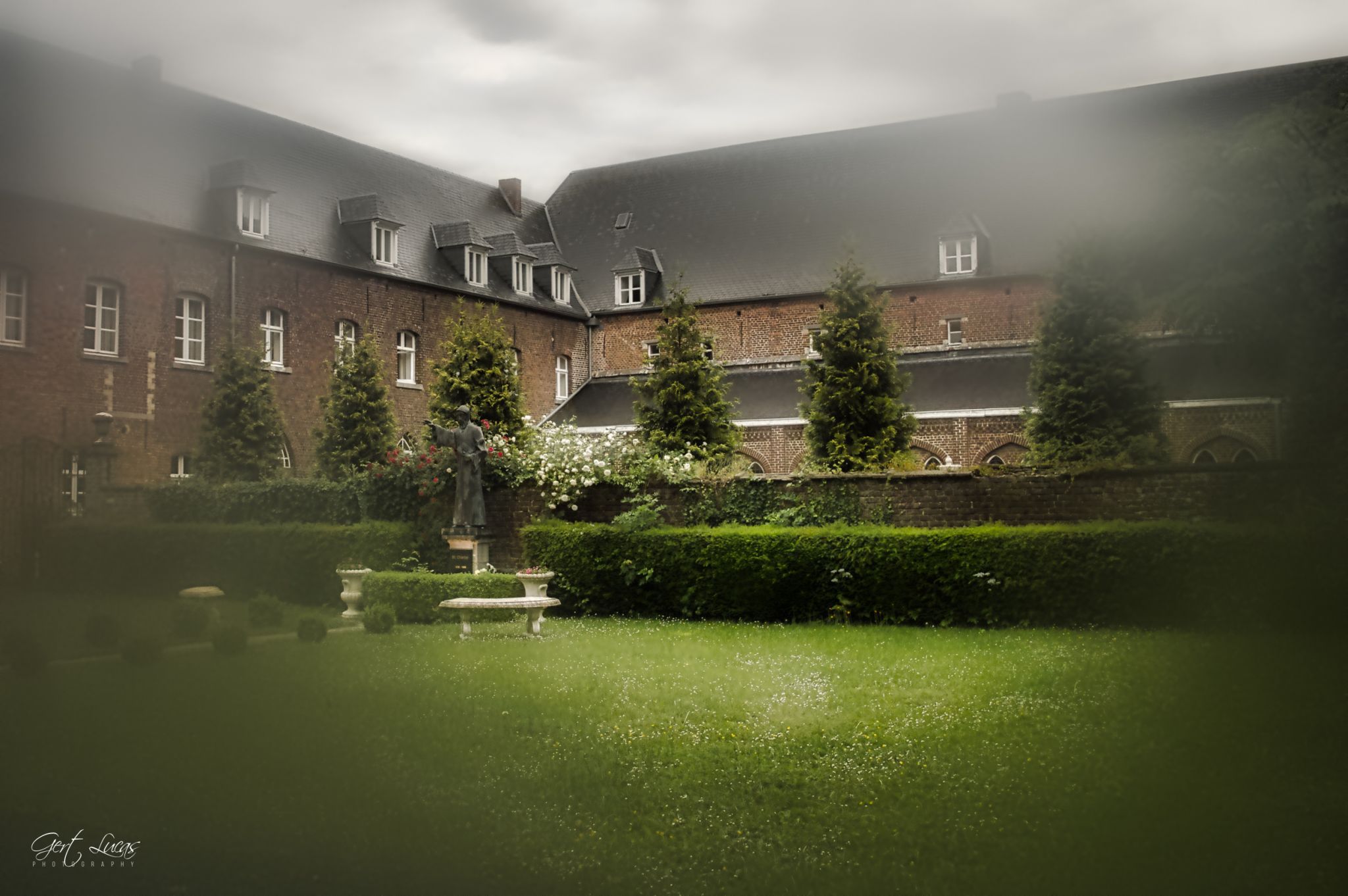 The abbey, Belgium