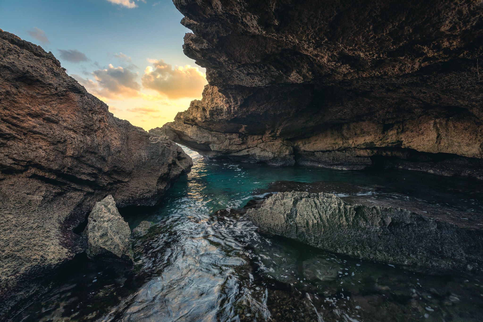 The Blue Cave, Israel