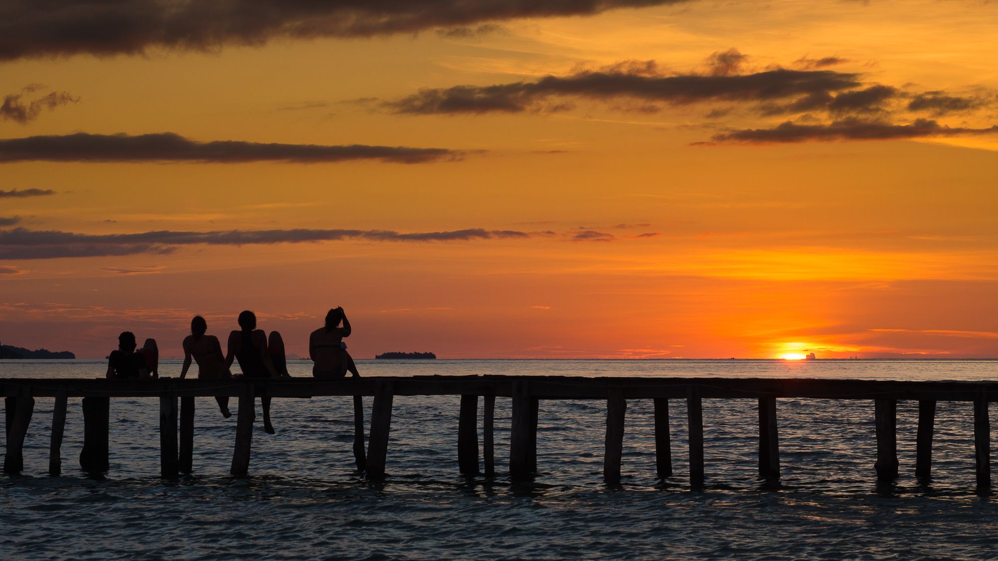 the dock of Fathila, Indonesia