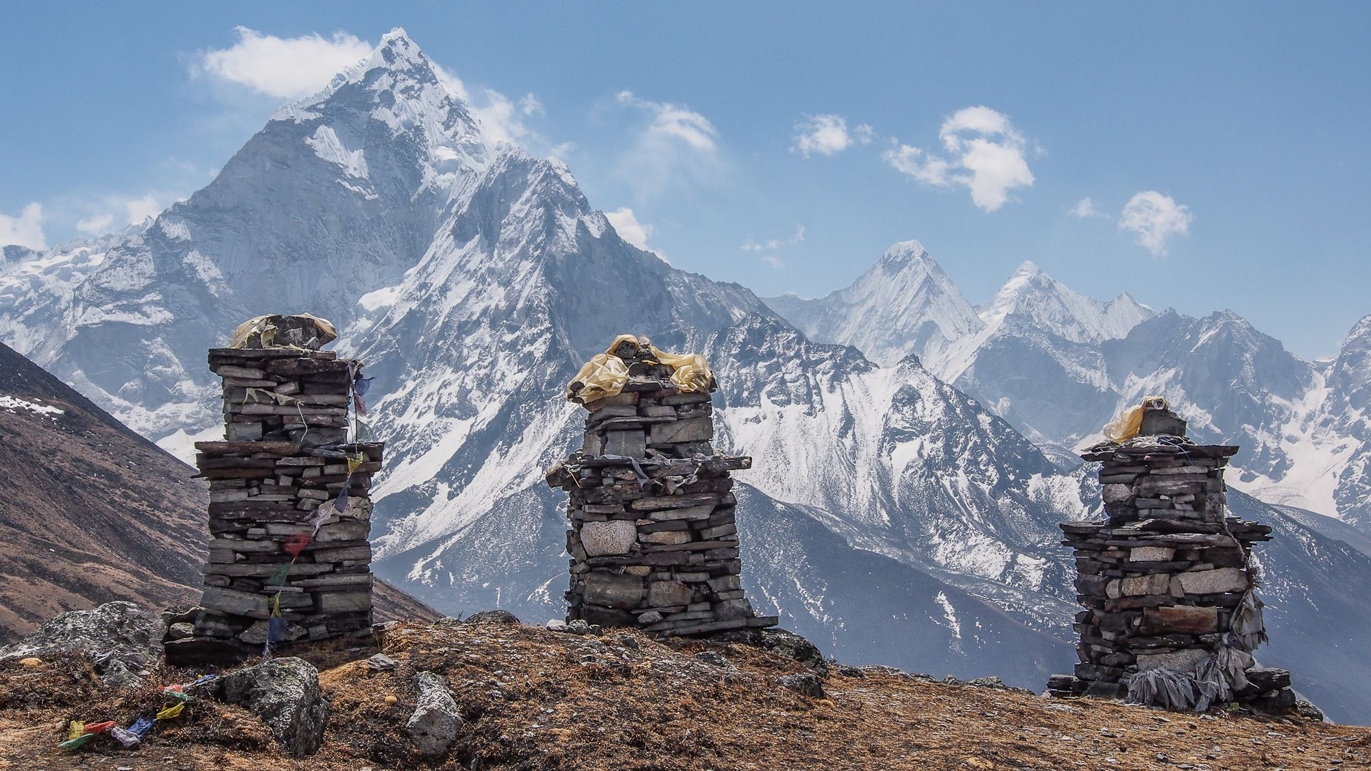 Thokla pass , Everest memorial, Nepal
