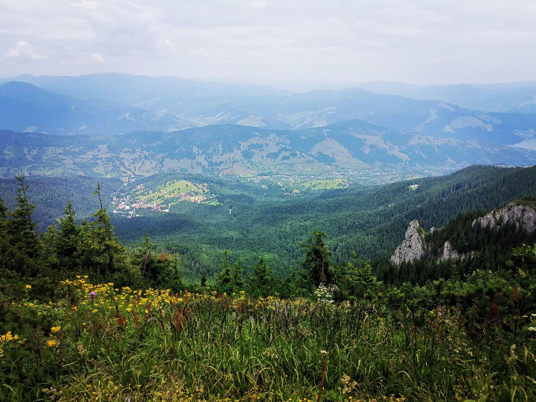 Toaca Peak, Ceahlau Mountains, Romania