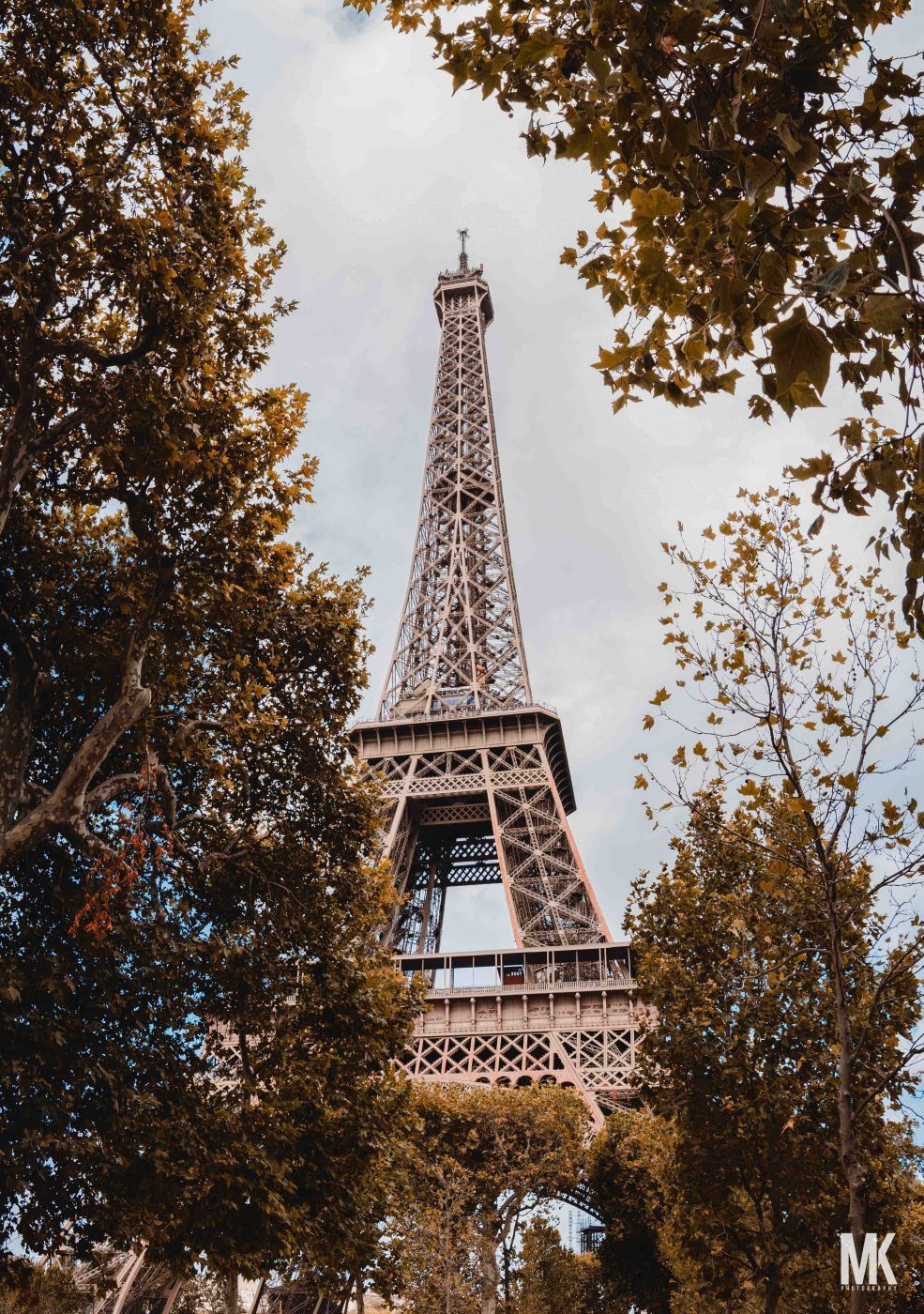 Eiffel Tower from Trocadero, Paris, France