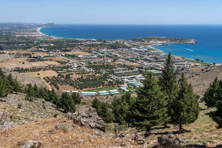 Tsambika Chapel (nice view to Tsambika Beach / Kolymbia)