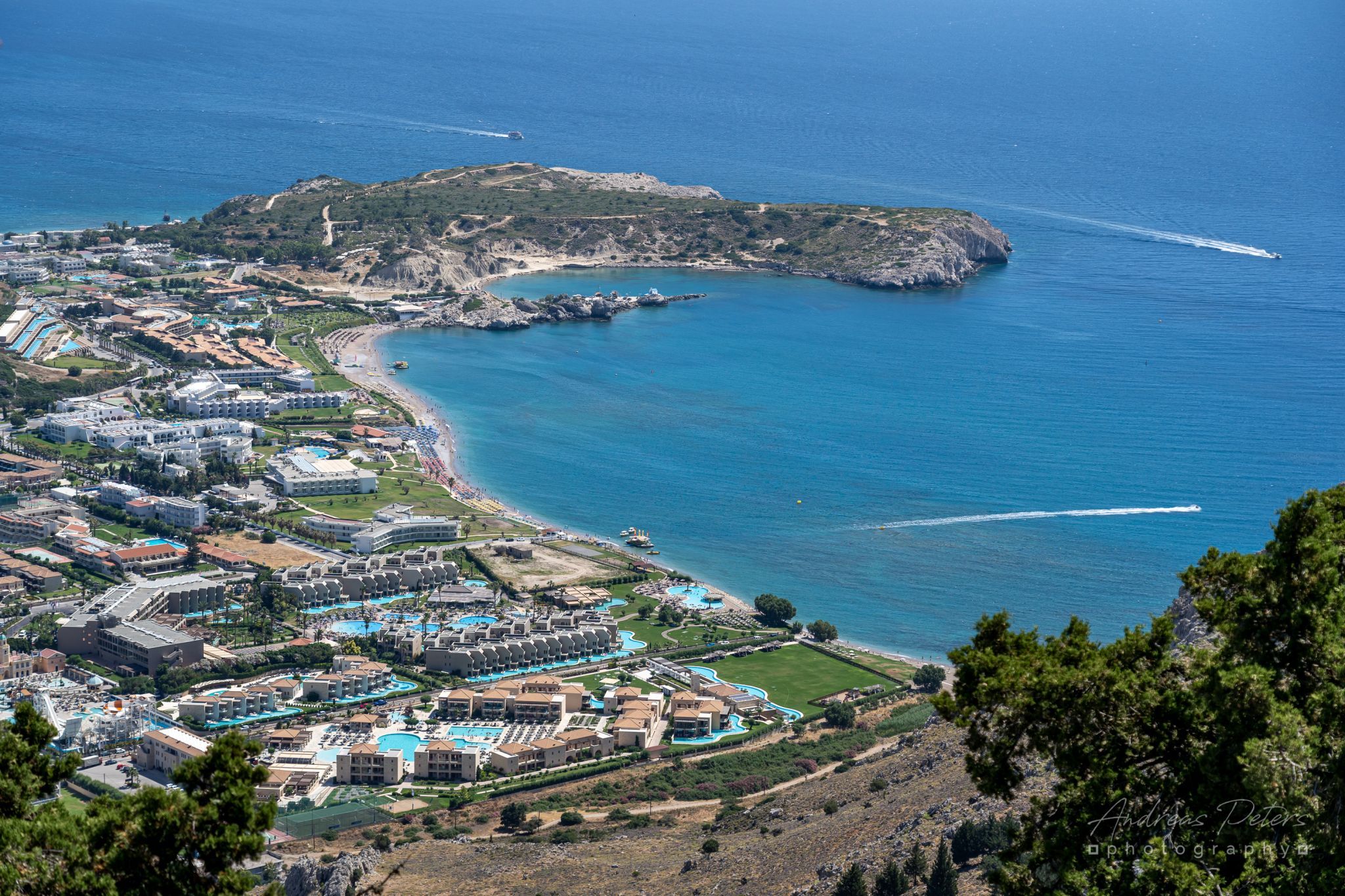 Tsambika Chapel (nice view to Tsambika Beach / Kolymbia), Greece