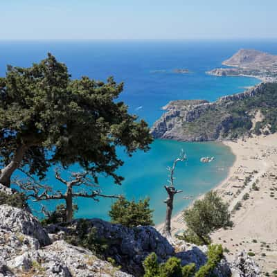 Tsambika Chapel (nice view to Tsambika Beach / Kolymbia), Greece