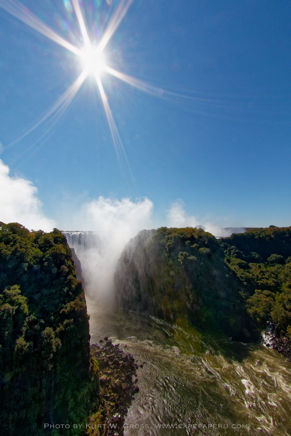 Victoria Falls, Sambesi, Zambia, Zambia
