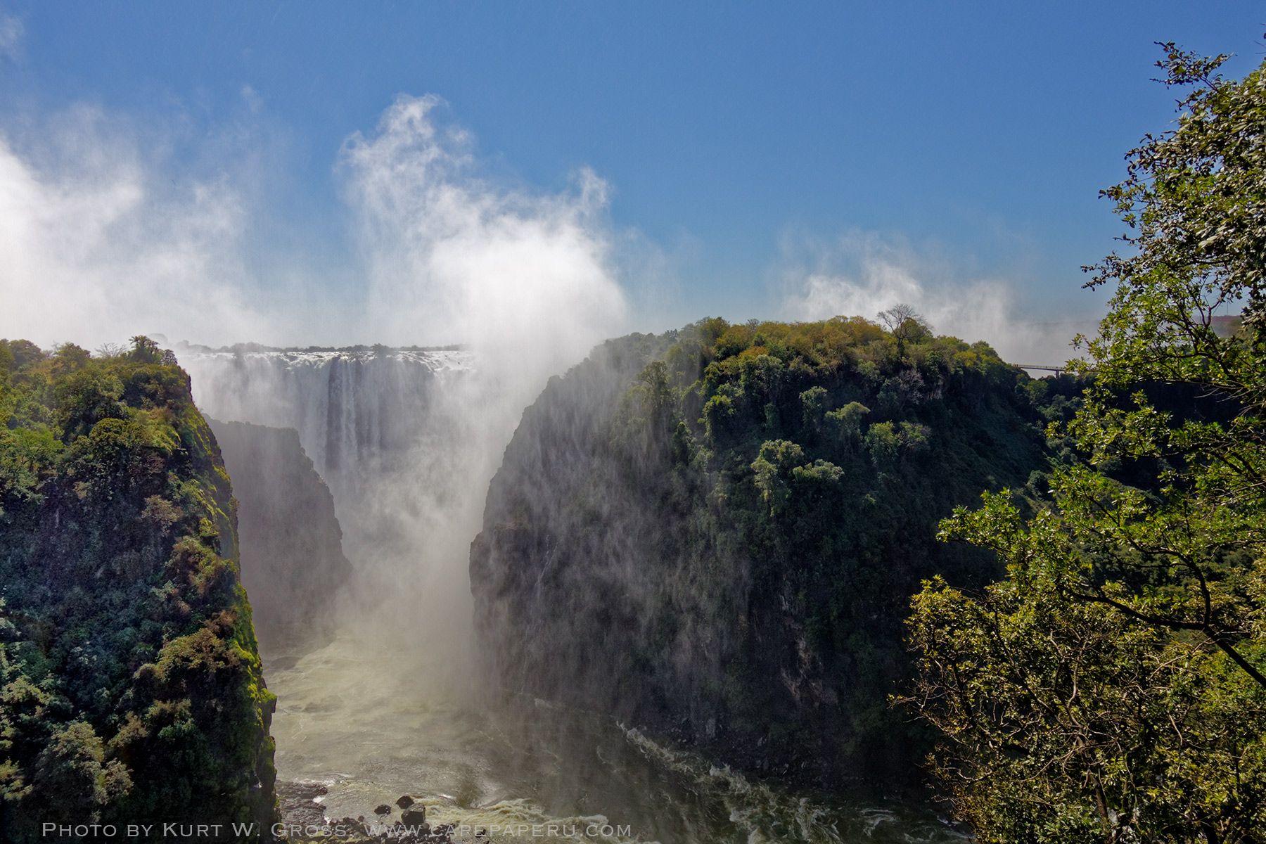 Victoria Falls, Sambesi, Zambia, Zambia
