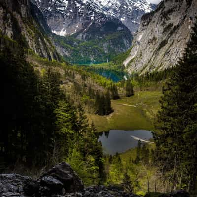 View from the Röthbach-Waterfall, Germany