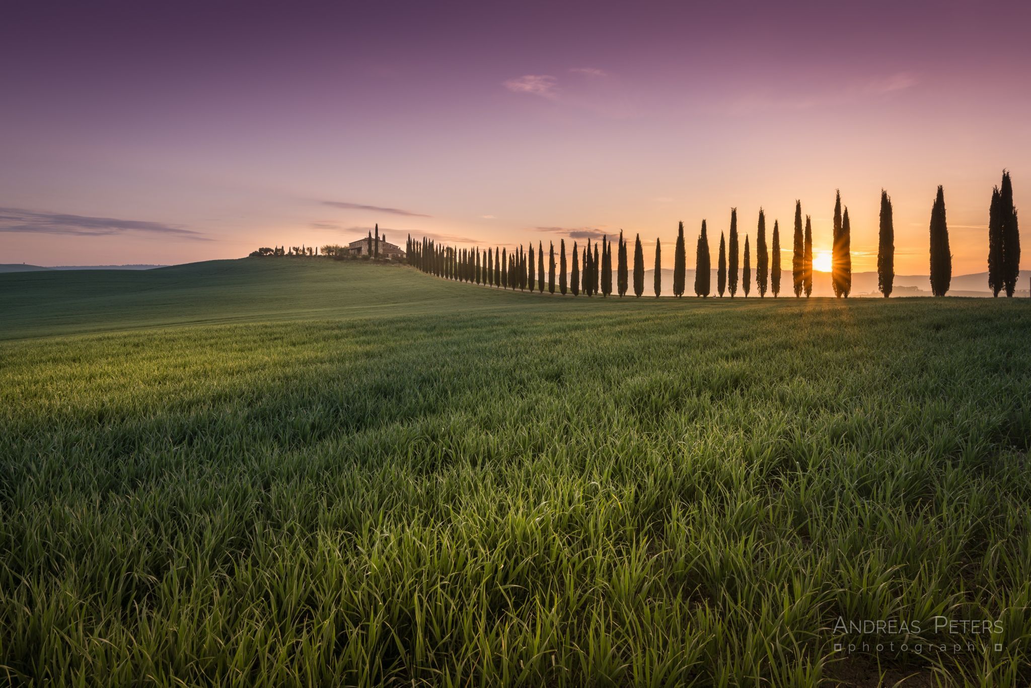 Villa du val d'Orcia, Italy
