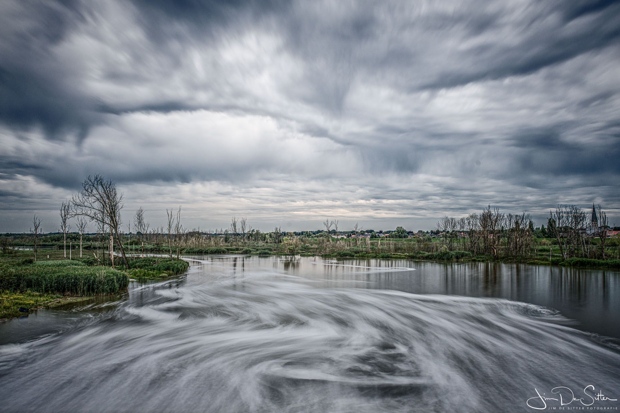 Waterfall of Kruibeke, Belgium