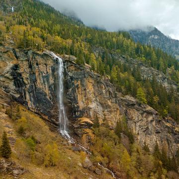 Watterfalls in Maltal walley in central Alps., Austria