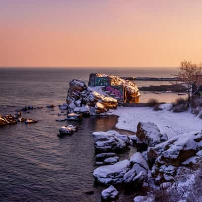 Wild beach 'Chkalovski', Odessa, Ukraine, Ukraine