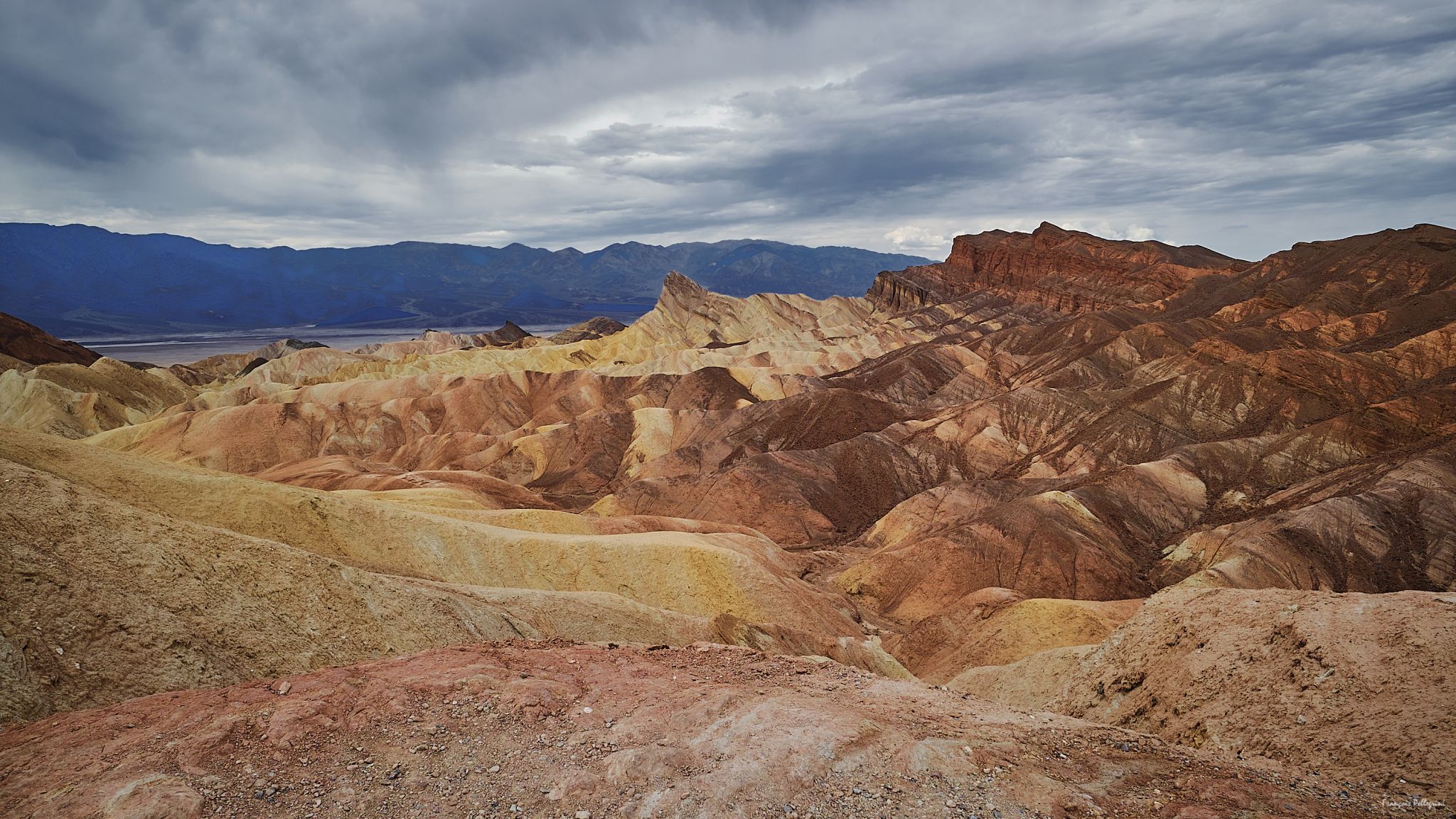Zabriskie Point, Death Valley, USA