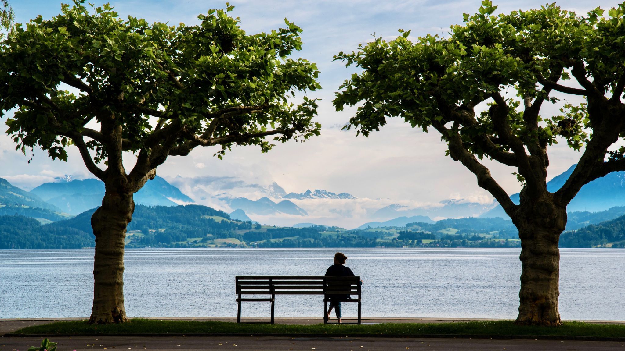 Zugersee Lake, Zurich, Switzerland