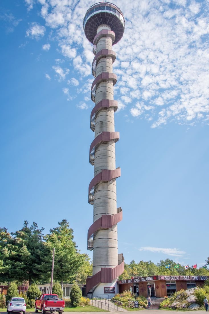 tour d'observation 1000 islands tower