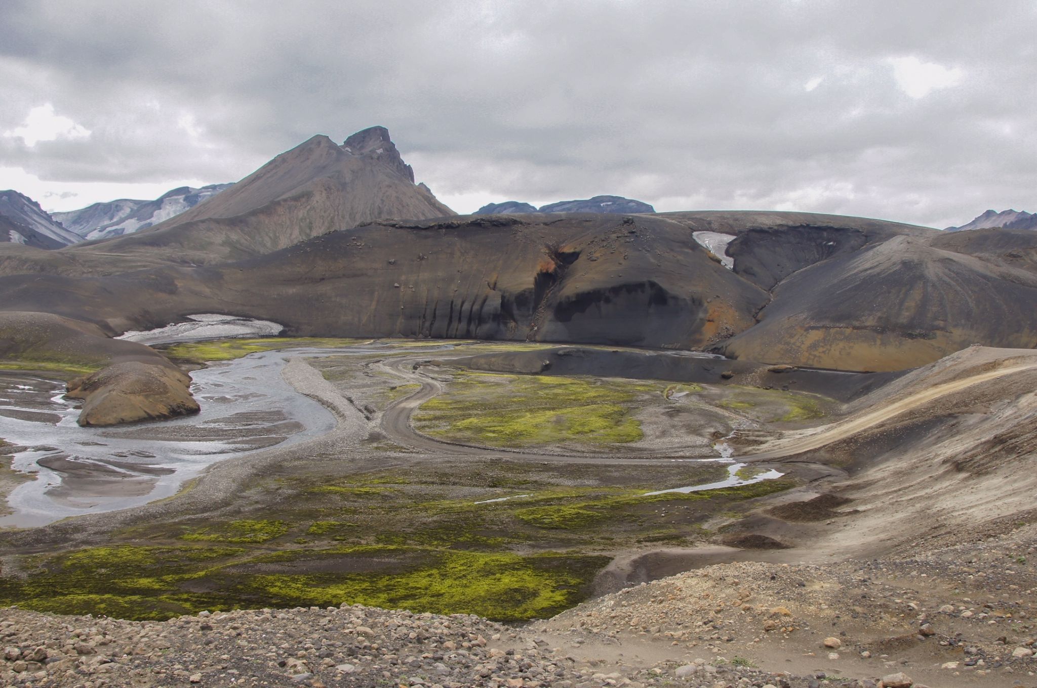 along the F208, Iceland