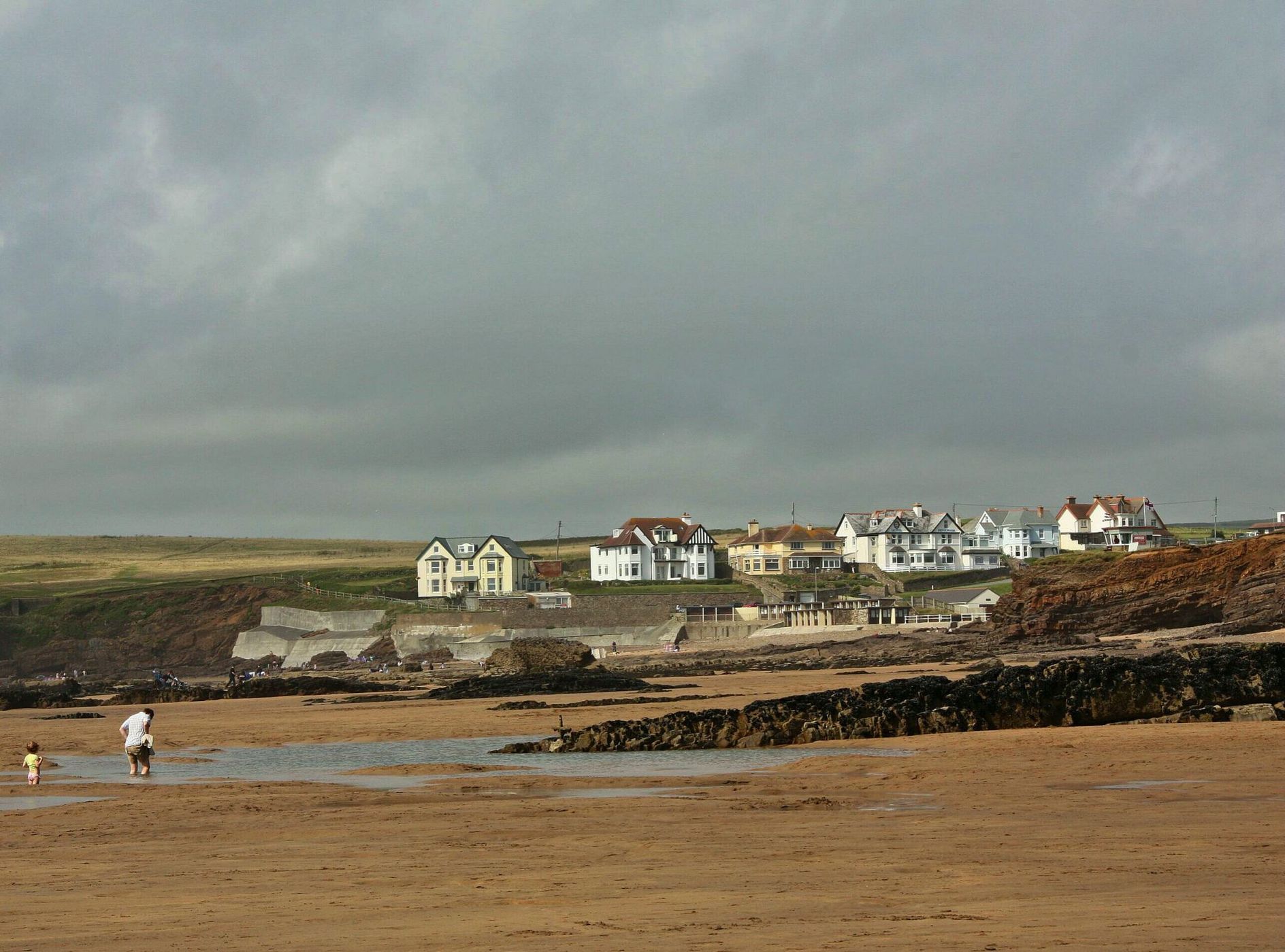 am Strand von Bude, Cornwall, United Kingdom