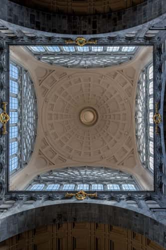 Ceiling of the Antwerp Central Station