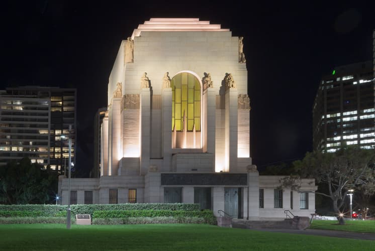 Anzac Memorial in Hyde Park, Sydney