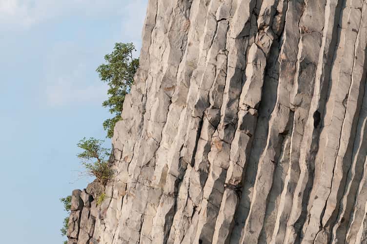 Basalt Volcano Cone at Lake Balaton