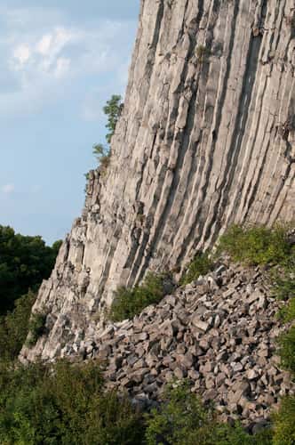 Basalt Volcano Cone at Lake Balaton