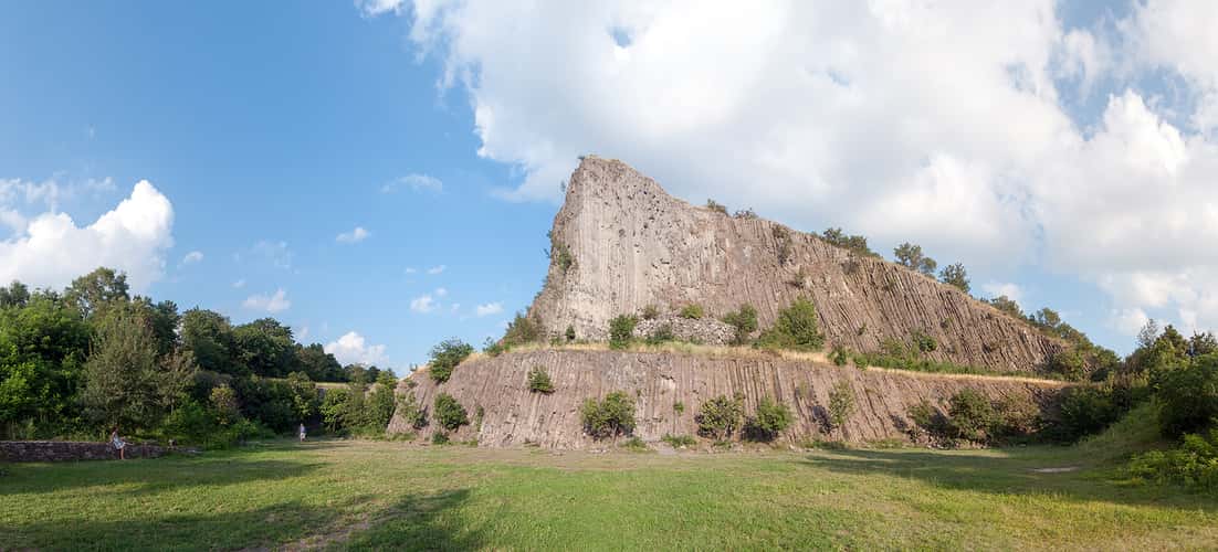 Basalt Volcano Cone at Lake Balaton