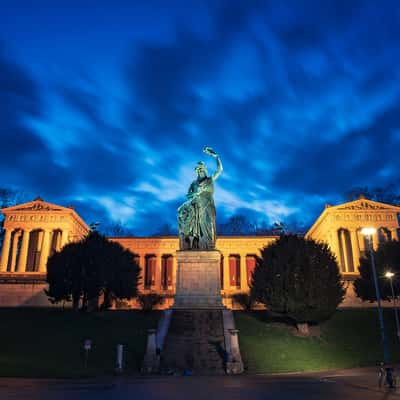 Bavaria (statue), Theresienwiese, Munich, Germany