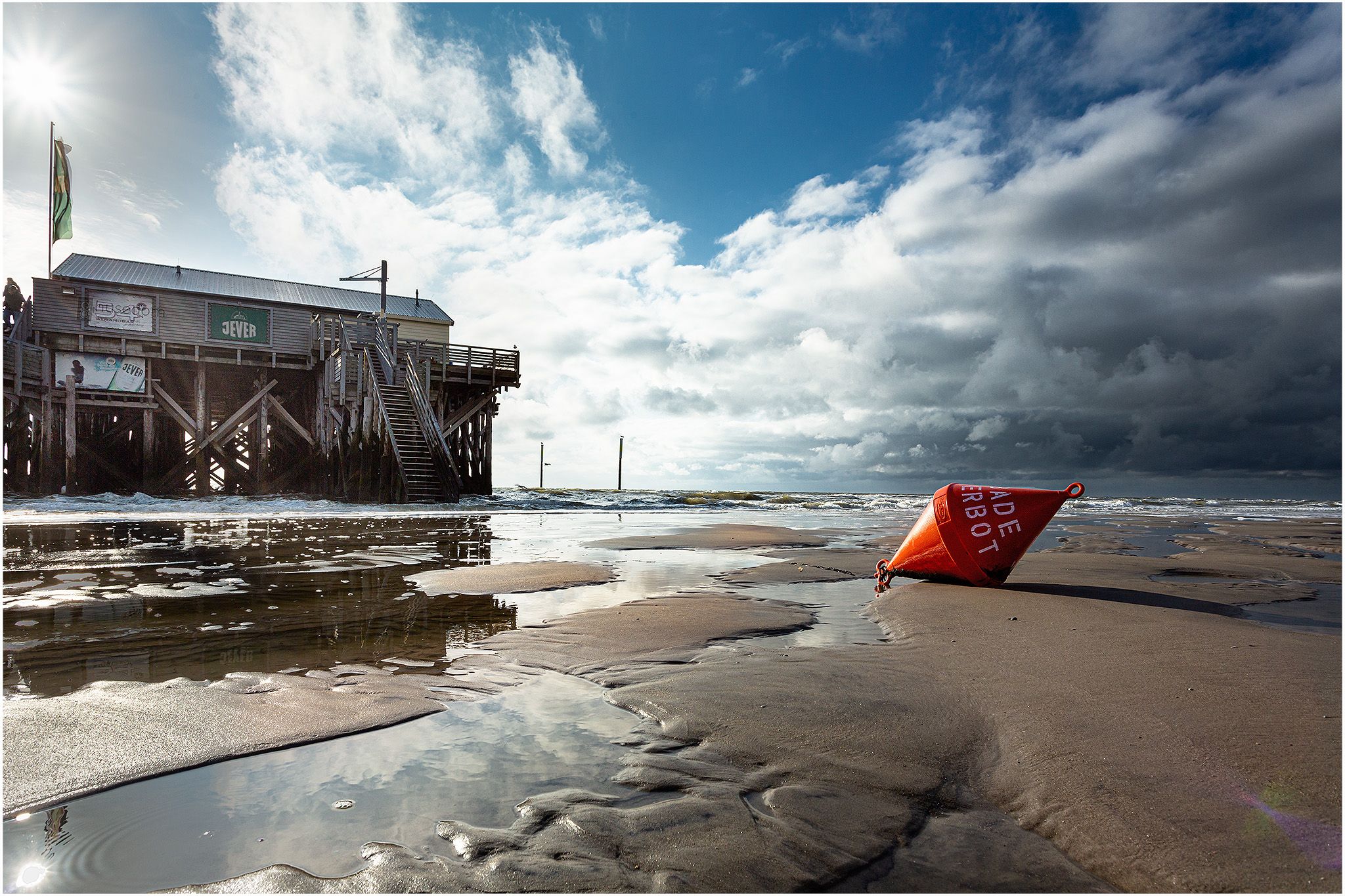 Beach Bar '54° Nord' Sankt Peter-Ording, Germany