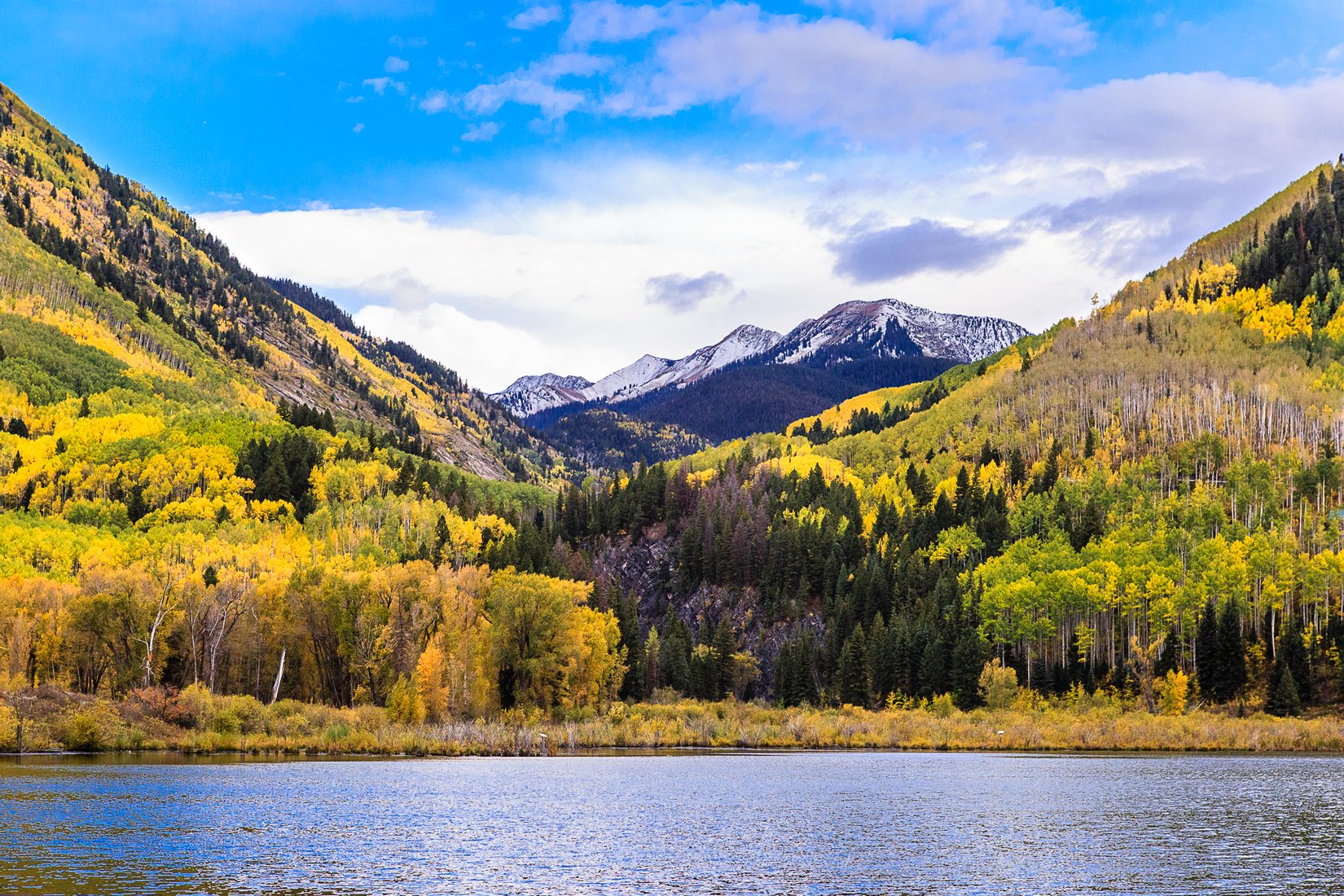 Beaver Lake in Fall, USA