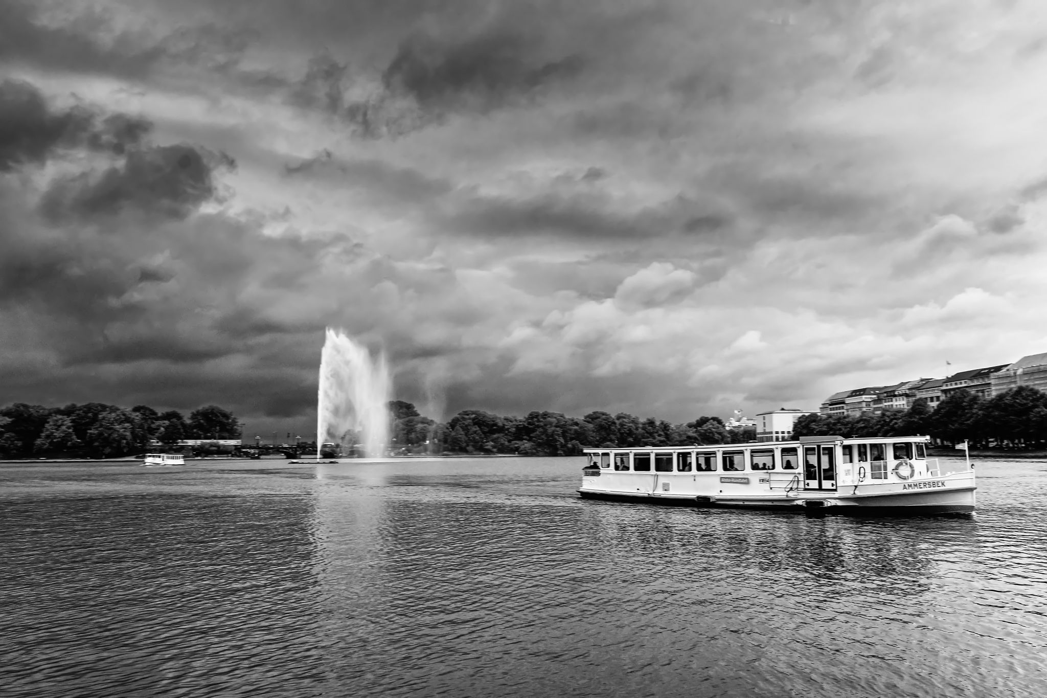 Binnenalster, Hamburg, Germany
