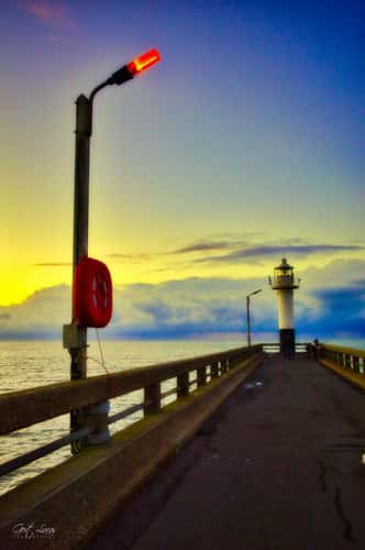 Blankenberge - Oosterstaketsel Sunset