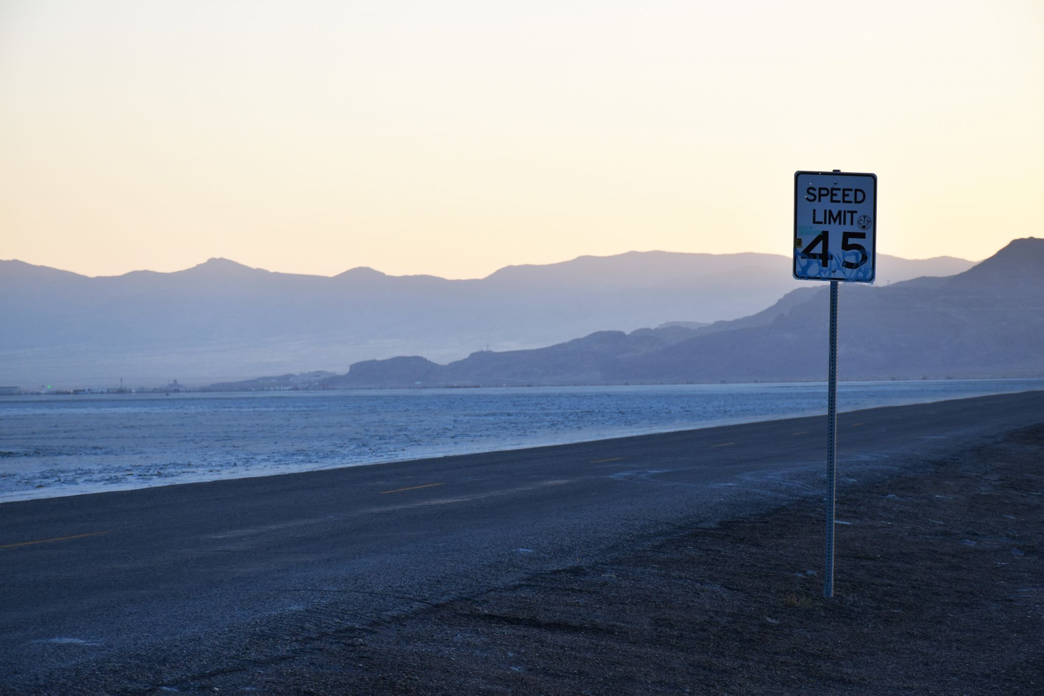 Bonneville Salt flats, USA