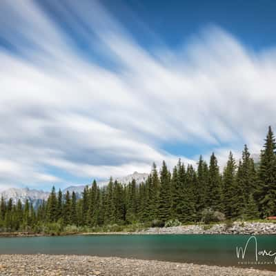 Bow River, Canmore Alberta, Canada