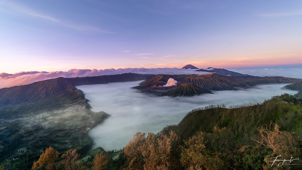 Bromo View form 'Penanjakan satu' Hill, Indonesia